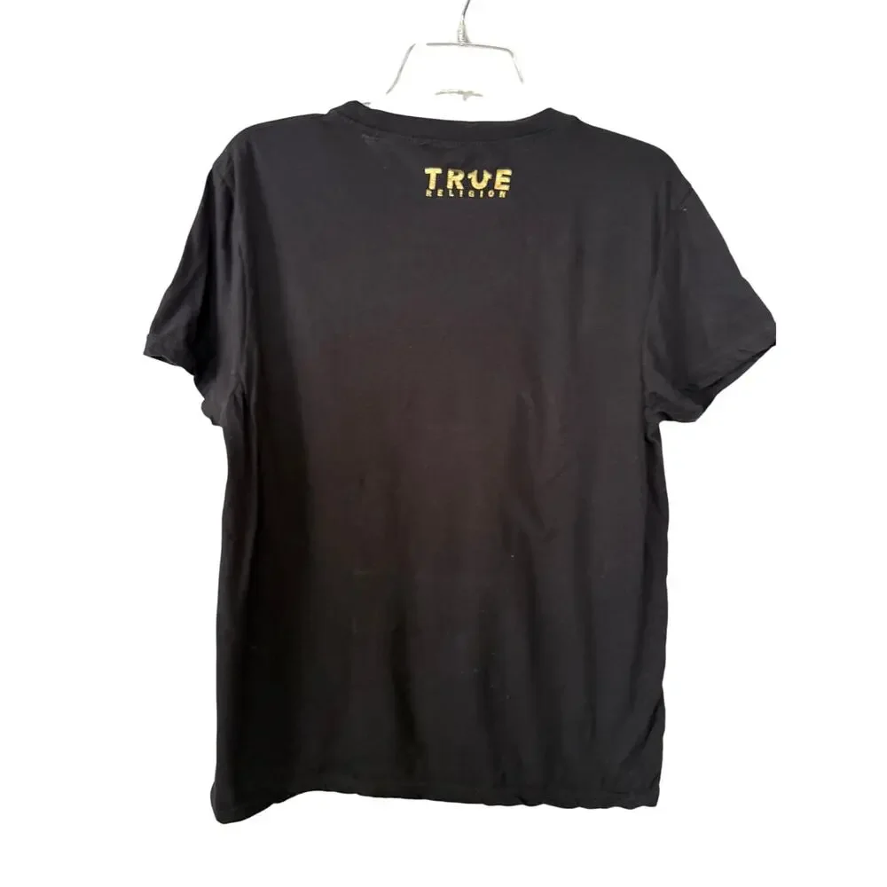 True Religion Black Men's‎ Tshirt M